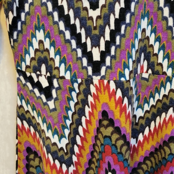 Papillon 3/4 sleeve A line dress Med - Picture 5 of 7